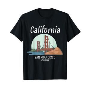 Golden Gate Bridge Gift   California  San Francisco T-Shirt
